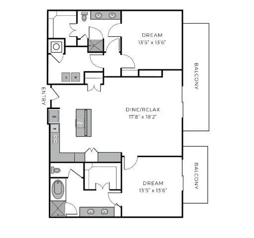 B8 | The McCarthy at Memorial City | Memorial City Living Apartments