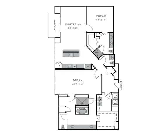 B9 | The McCarthy at Memorial City | Memorial City Living Apartments