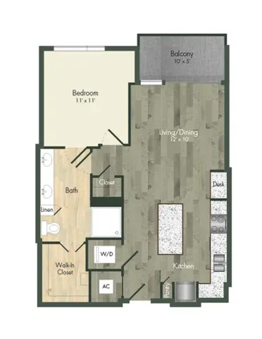 A1 | The McAdams at Memorial City | Memorial City Living Apartments