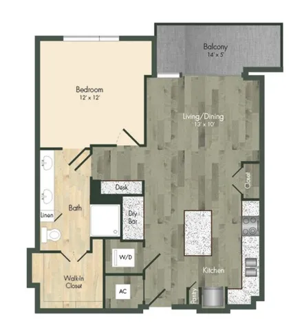 A2.5 | The McAdams at Memorial City | Memorial City Living Apartments