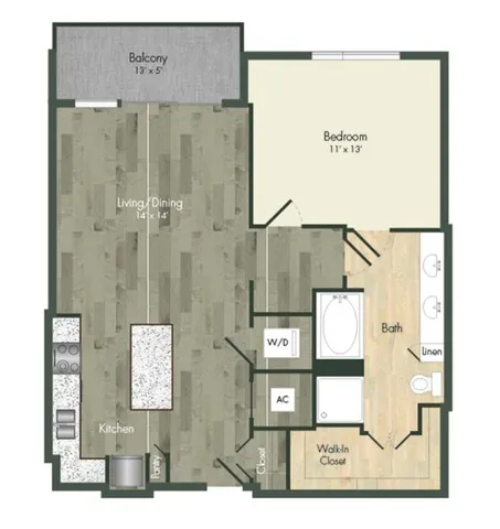 A3 | The McAdams at Memorial City | Memorial City Living Apartments