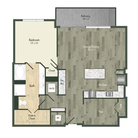 A4.1 | The McAdams at Memorial City | Memorial City Living Apartments