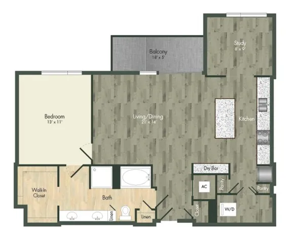 A4.2 | The McAdams at Memorial City | Memorial City Living Apartments