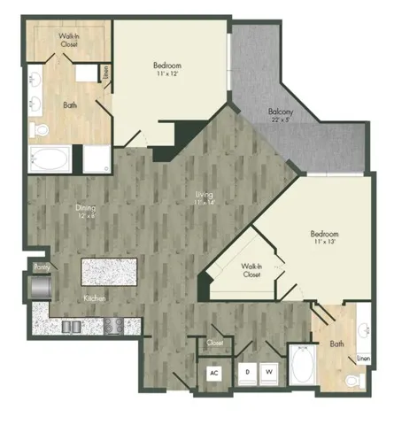 B4.1 | The McAdams at Memorial City | Memorial City Living Apartments