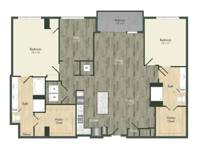 B5  | The McAdams at Memorial City | Memorial City Living Apartments