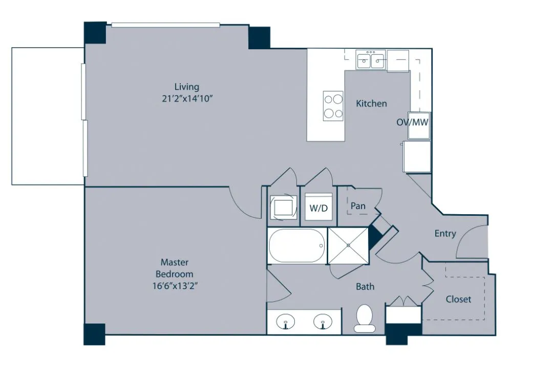 A1 | The Fountains at Memorial City | Memorial City Living Apartments