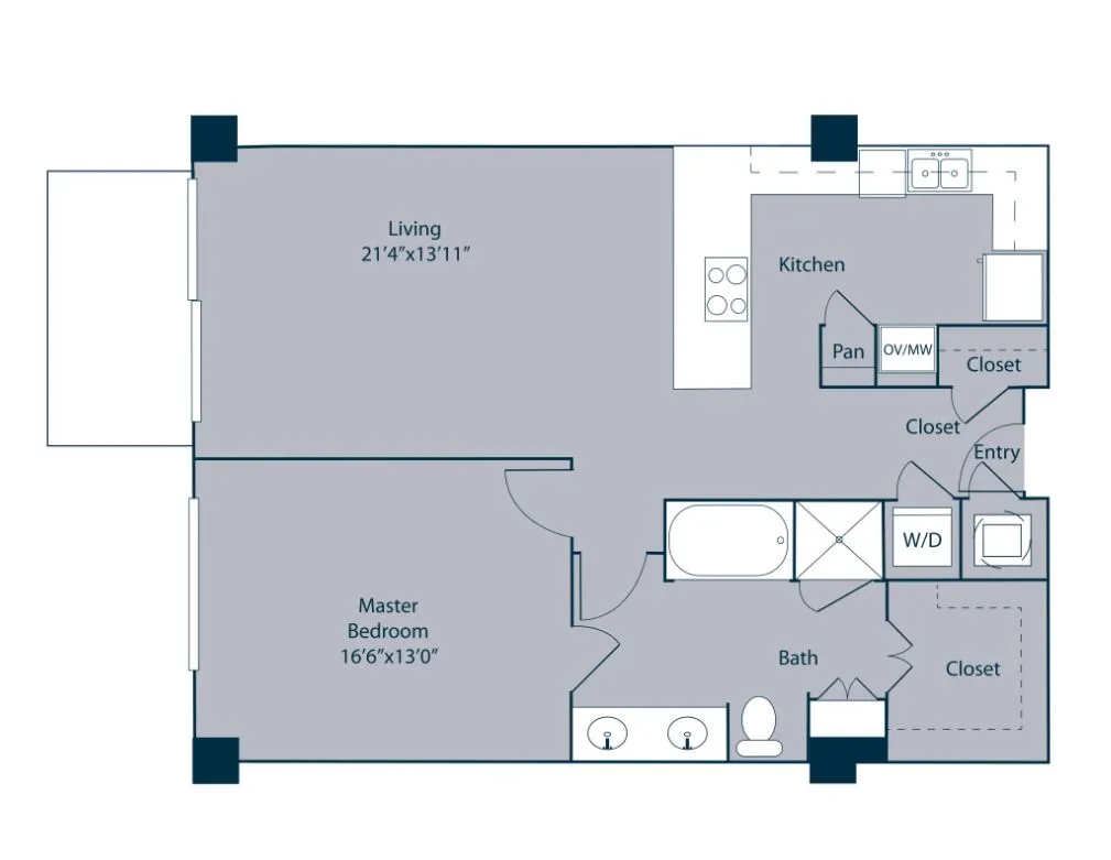 A3 | The Fountains at Memorial City | Memorial City Living Apartments