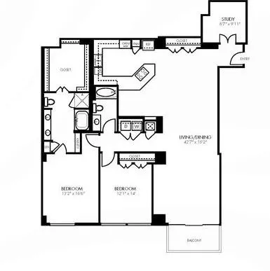 B11 | The Fountains at Memorial City | Memorial City Living Apartments