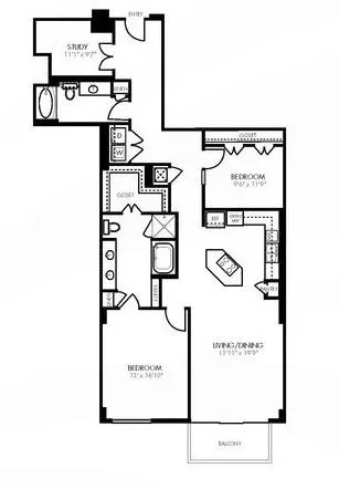 B7 | The Fountains at Memorial City | Memorial City Living Apartments