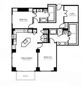 B9 | The Fountains at Memorial City | Memorial City Living Apartments