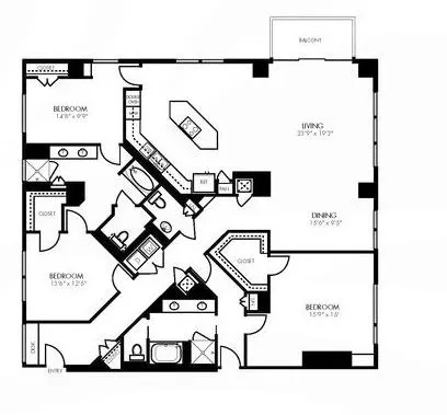 PH2 | The Fountains at Memorial City | Memorial City Living Apartments
