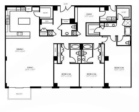 PH3 | The Fountains at Memorial City | Memorial City Living Apartments