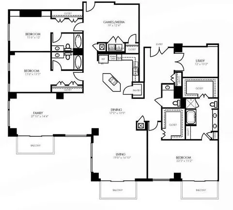 PH4 | The Fountains at Memorial City | Memorial City Living Apartments