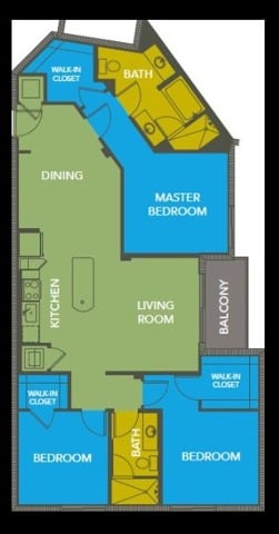 D1 | Pearl Dadeland | Miami, FL Apartments | Apartments in Miami