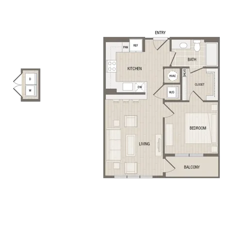 A1 | Caroline at Memorial | Houston,TX Apartments | Apartments in Memorial City | New Apartments in Houston | Essential Housing Apartments