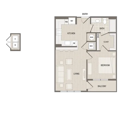 A1.1 | Caroline at Memorial | Houston,TX Apartments | Apartments in Memorial City | New Apartments in Houston | Essential Housing Apartments