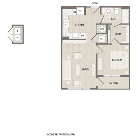 A1.1 P6 | Caroline at Memorial | Houston,TX Apartments | Apartments in Memorial City | New Apartments in Houston | Essential Housing Apartments
