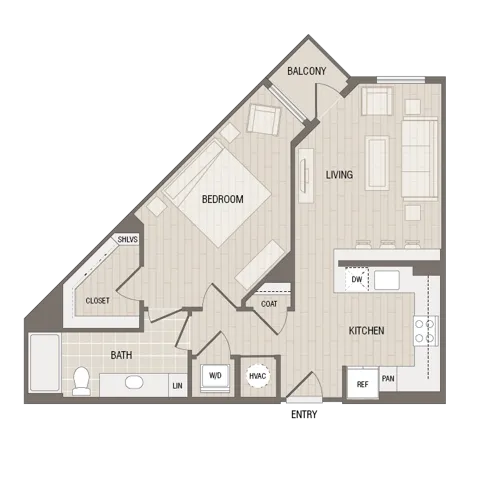 A2 | Caroline at Memorial | Houston,TX Apartments | Apartments in Memorial City | New Apartments in Houston | Essential Housing Apartments