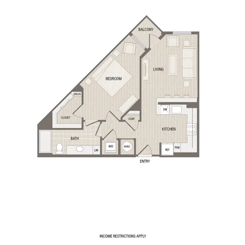 A2.1.P8 | Caroline at Memorial | Houston,TX Apartments | Apartments in Memorial City | New Apartments in Houston | Essential Housing Apartments