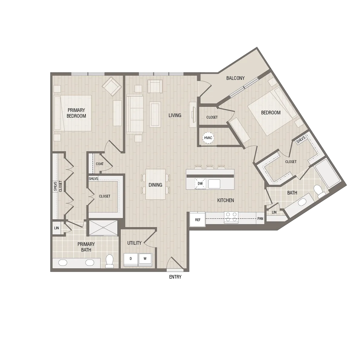 B6 | Caroline at Memorial | Houston,TX Apartments | Apartments in Memorial City | New Apartments in Houston | Essential Housing Apartments