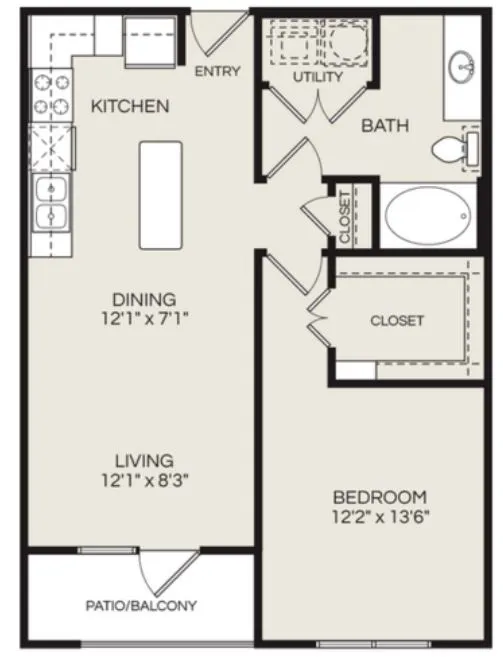 A1.1 | Pearl Woodlake | Houston, TX Apartments