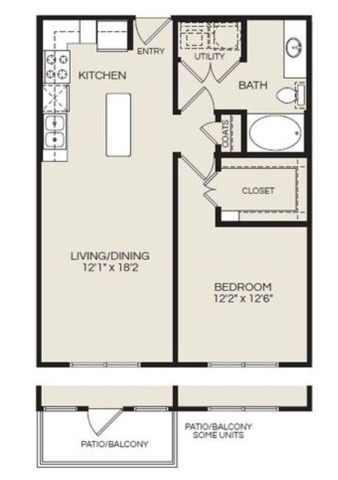 A1.5 | Pearl Woodlake | Houston, TX Apartments