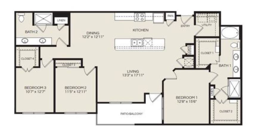 C1.3 | Pearl Woodlake | Houston, TX Apartments
