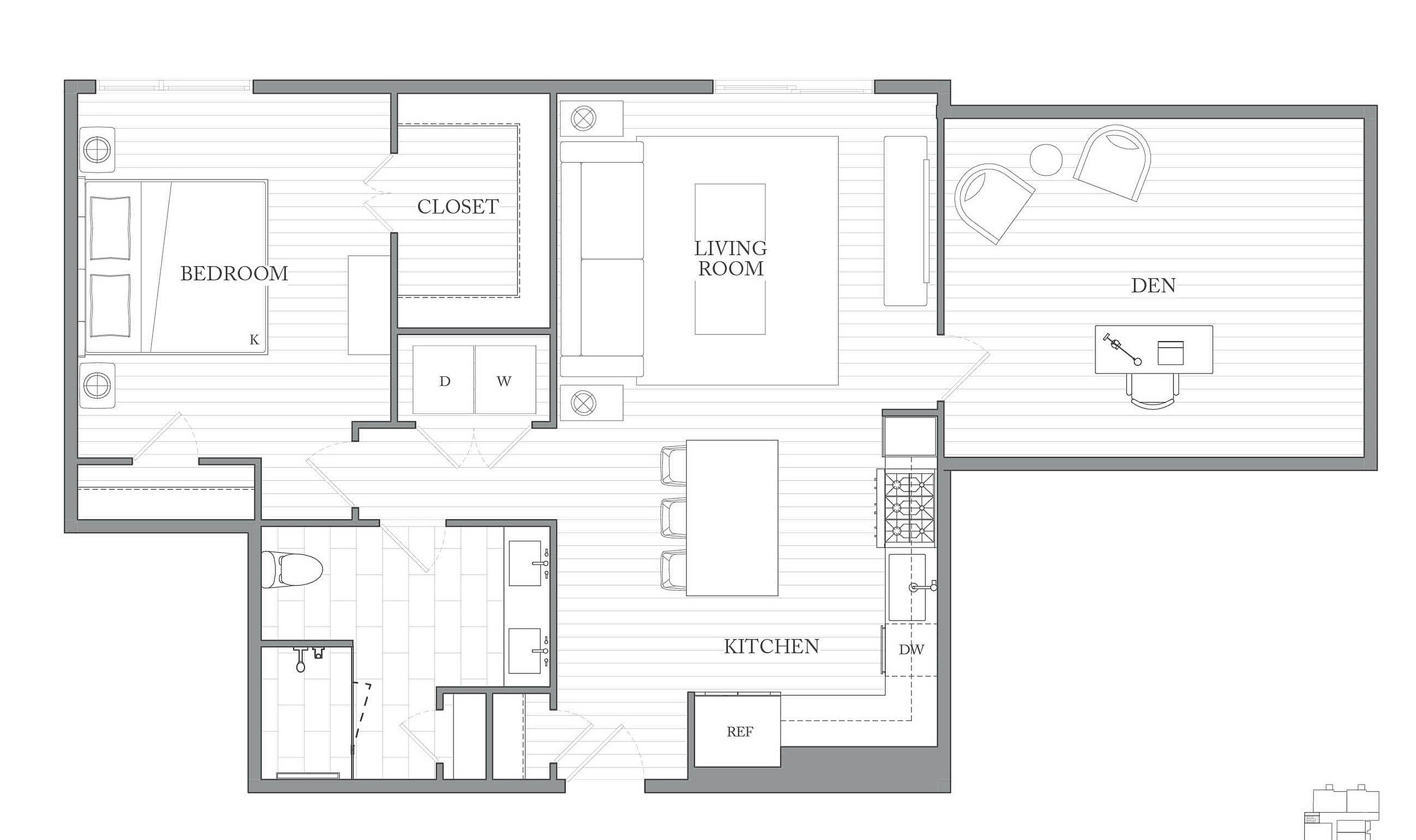 1Riva Row New Apartments | Luxury Apartments in Texas | 1Riva Row 1 bedroom apartments with dens | Apartments with officespace in the woodlands
