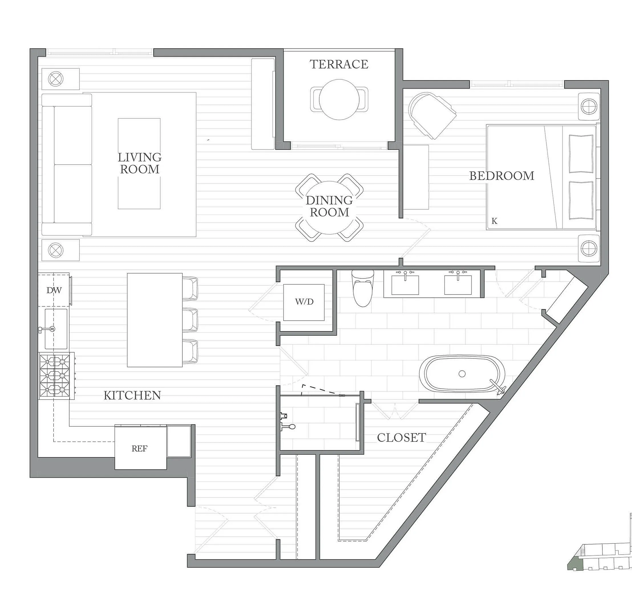 1Riva Row New Apartments | Luxury Apartments in Texas | 1Riva Row 1 bedroom apartments