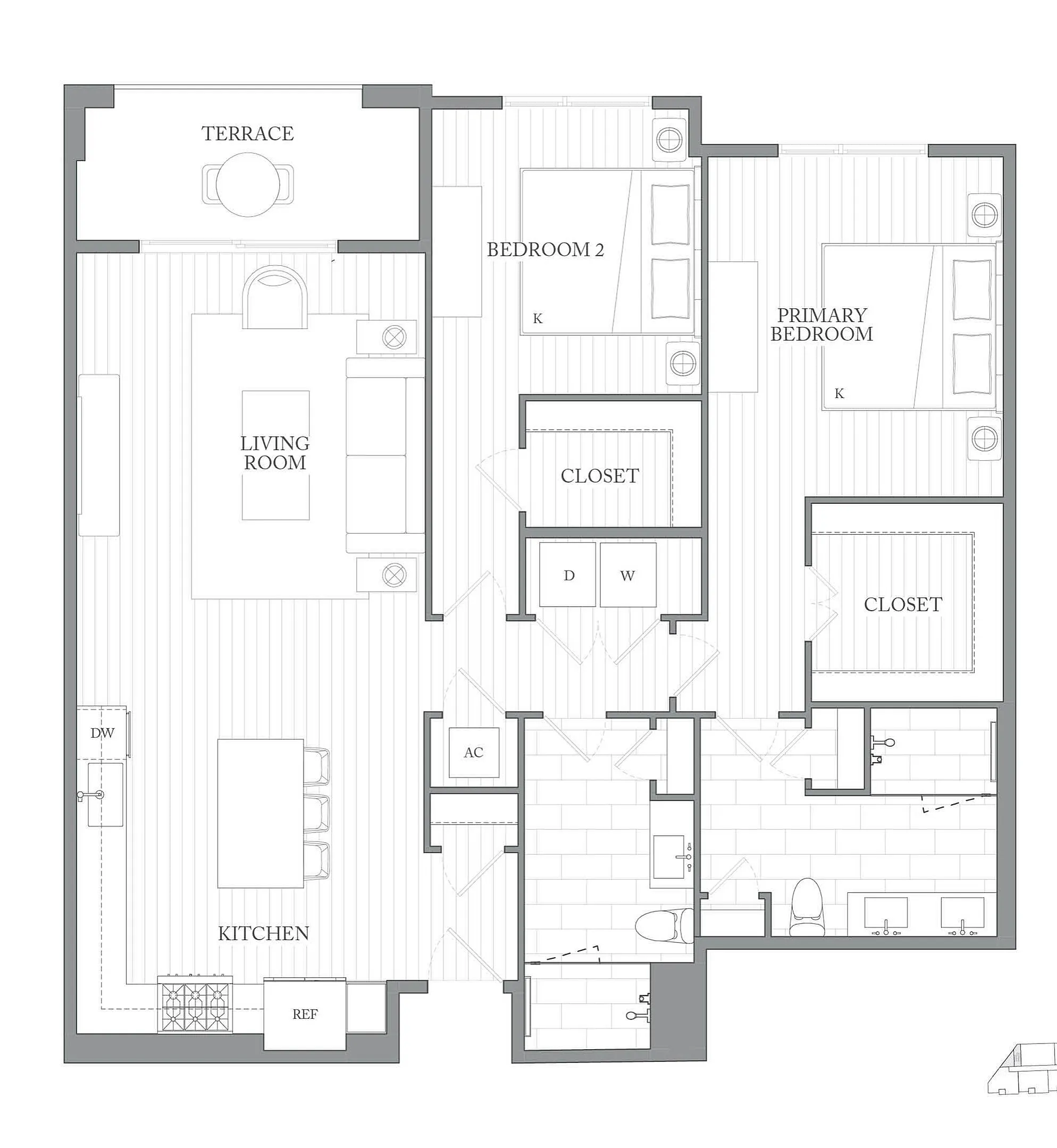 1Riva Row New Apartments | Luxury Apartments in Texas | 1Riva Row 2 bedroom apartments