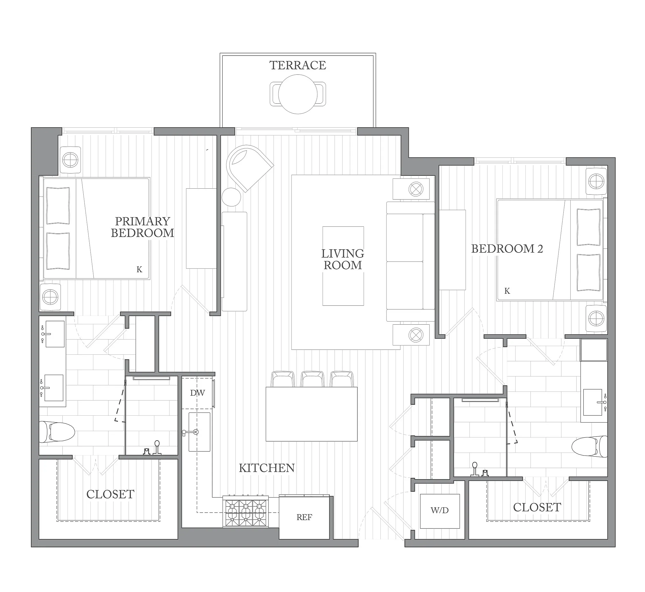 1Riva Row New Apartments | Luxury Apartments in Texas | 1Riva Row 2 bedroom apartments