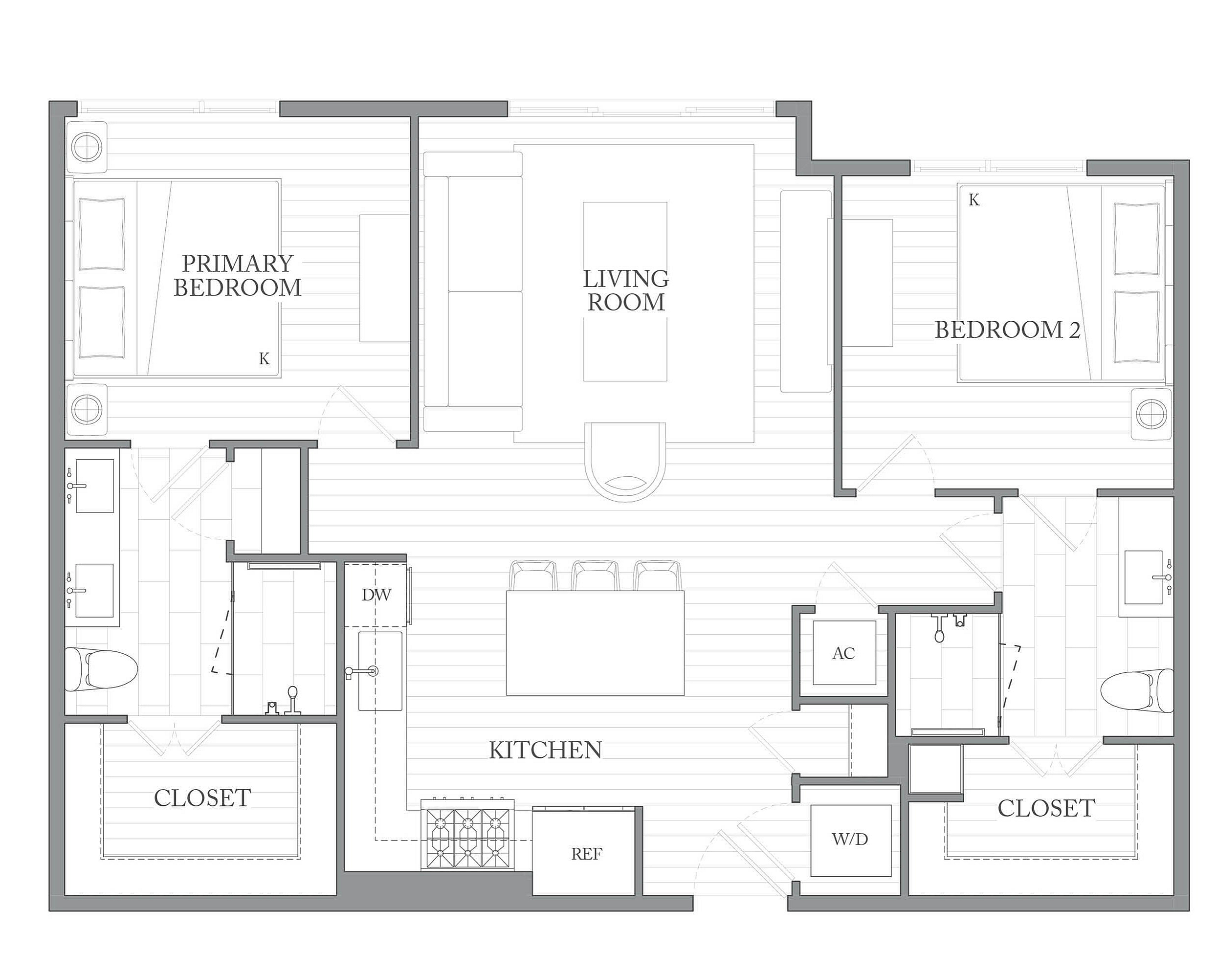 1Riva Row New Apartments | Luxury Apartments in Texas | 1Riva Row 2 bedroom apartments