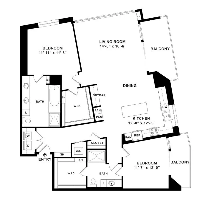 B13 | The McKinley at Memorial City | Memorial City Living Apartments