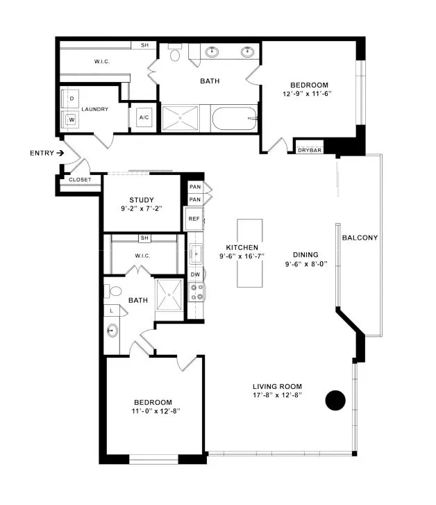 B14 | The McKinley at Memorial City | Memorial City Living Apartments