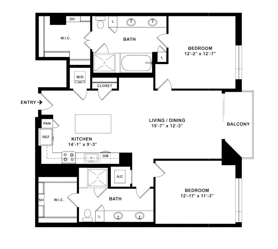 B4 | The McKinley at Memorial City | Memorial City Living Apartments