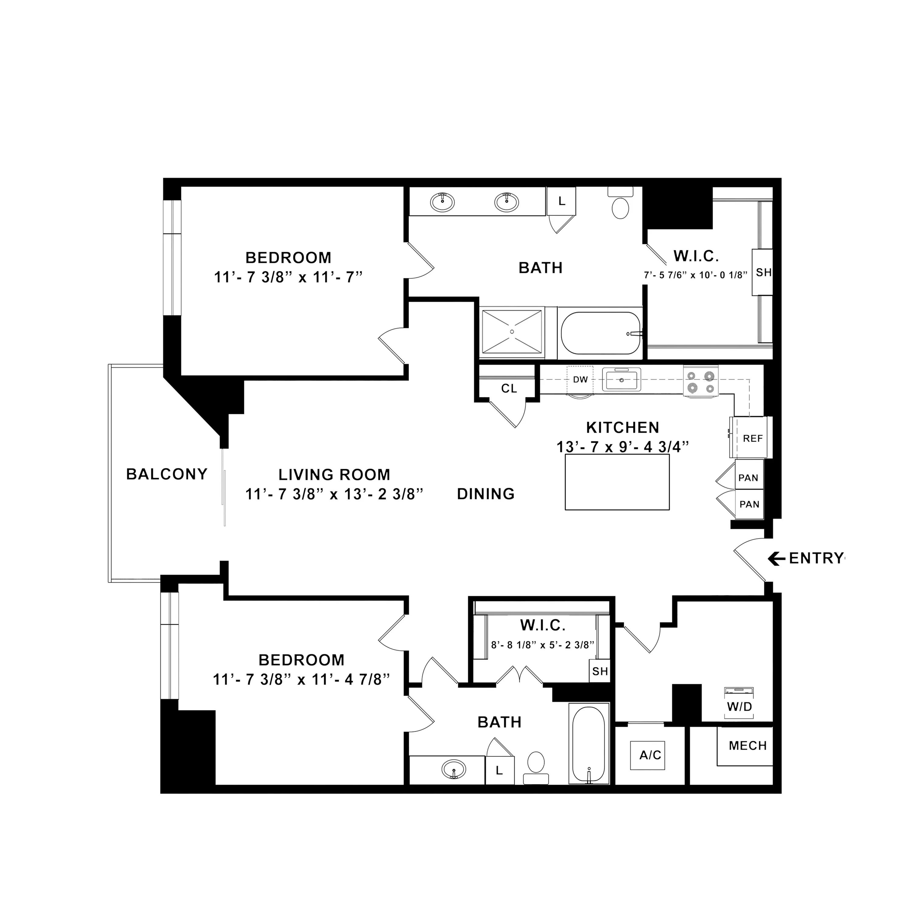 B6 | The McKinley at Memorial City | Memorial City Living Apartments