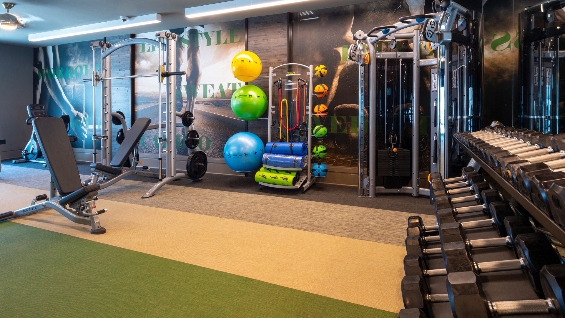 Pearl Marketplace Gym | Pearl Marketplace | Houston Apartments