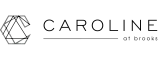 Caroline at Brooks logo featuring geometric triangle design.
