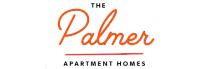 Logo of The Palmer Apartment Homes with stylish script font.