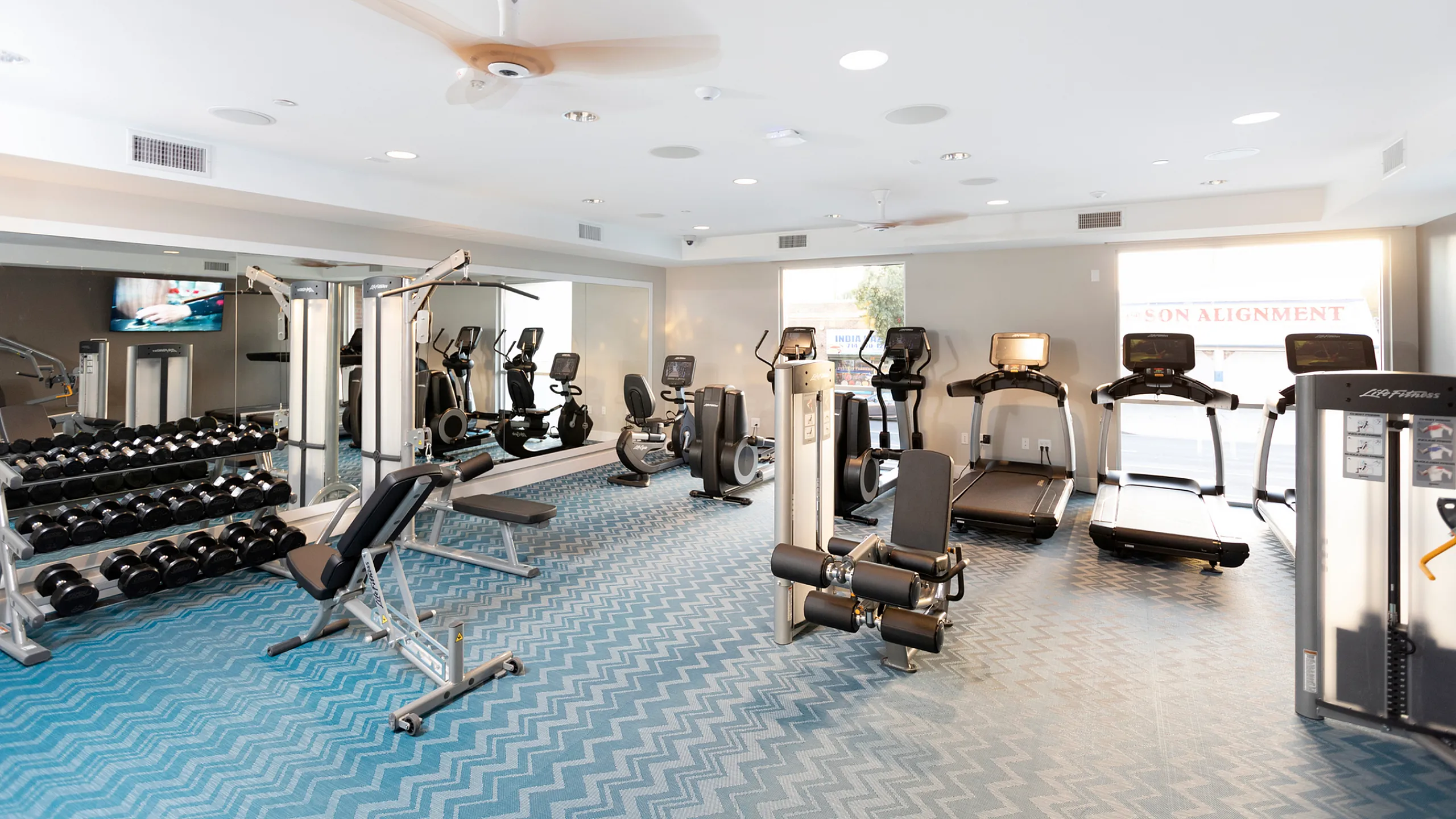 apartments with fitness centers | fullerton, CA apartments | 770 south harbor