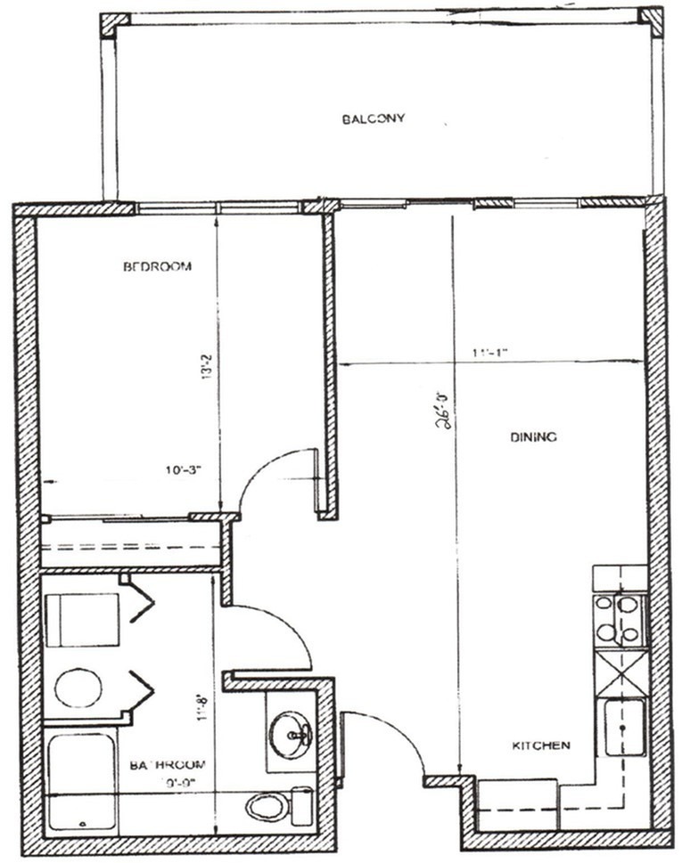 1Bed A2