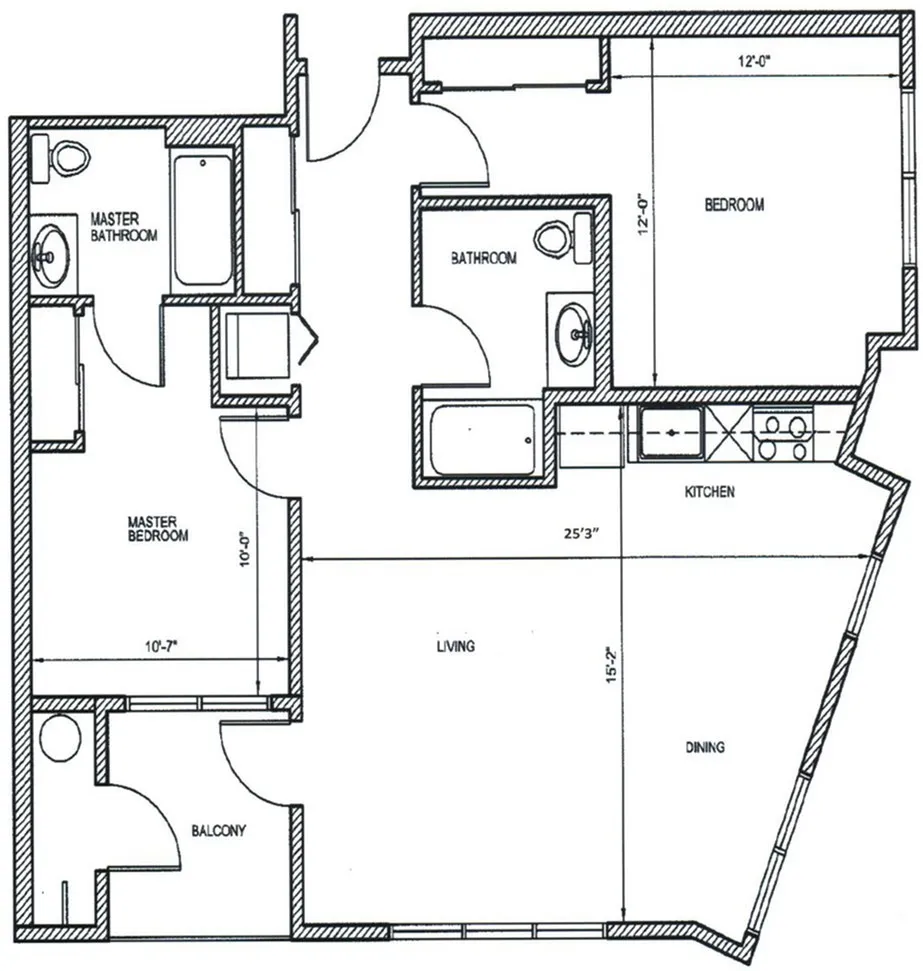 2Bed, 2Bath C Units 409,309,209