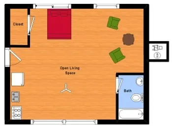 Studio Floorplan