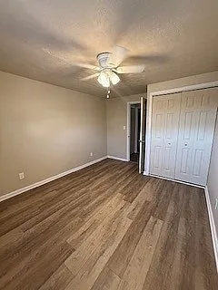 Bedroom with Hardwood