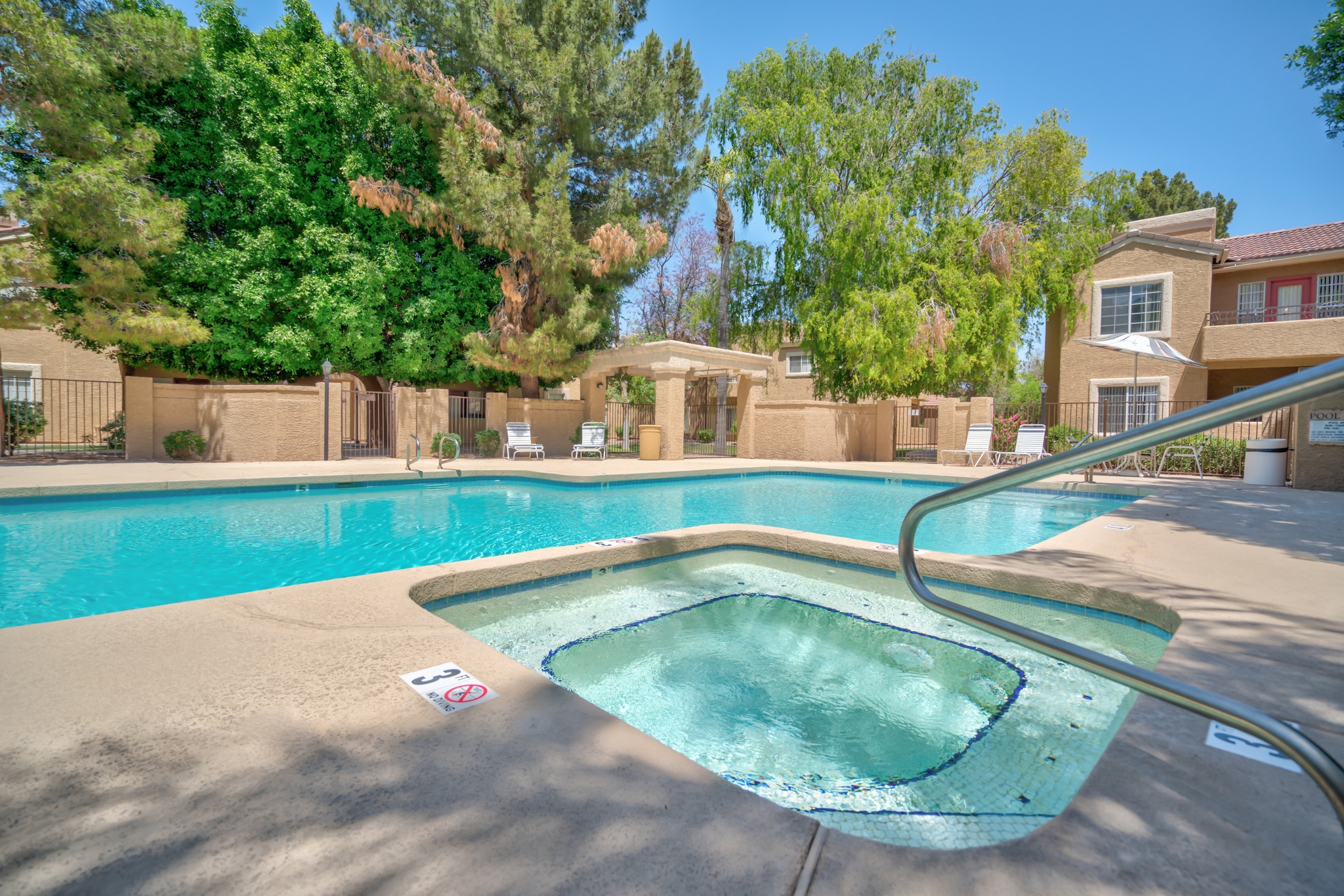 Resident Hot Tub