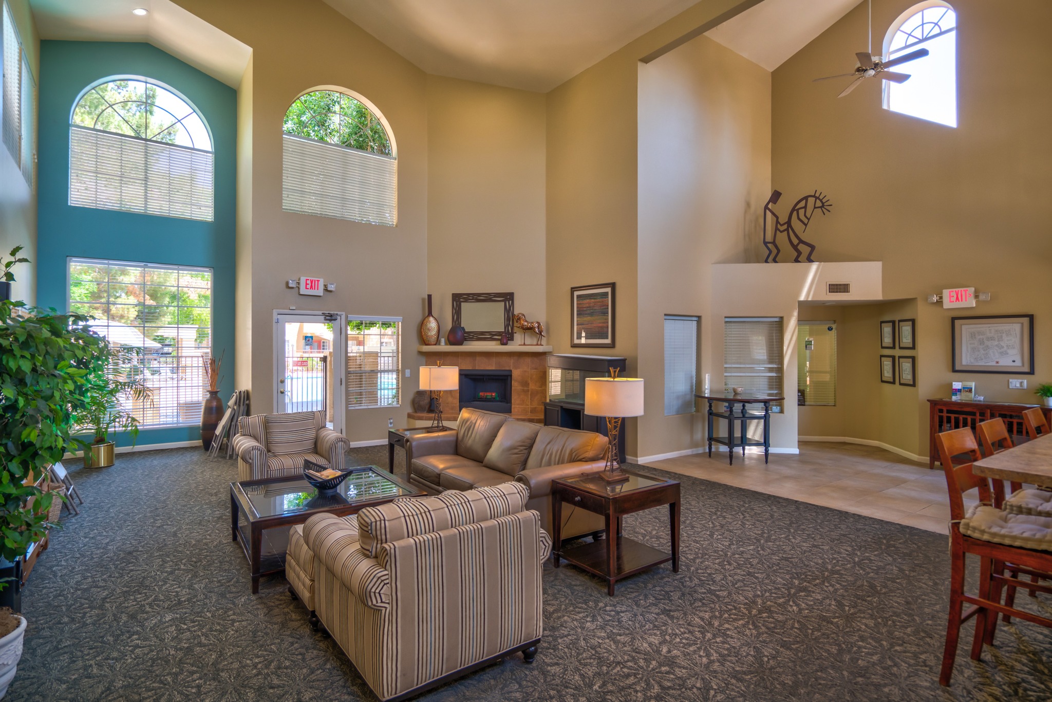 Spacious Resident Clubhouse
