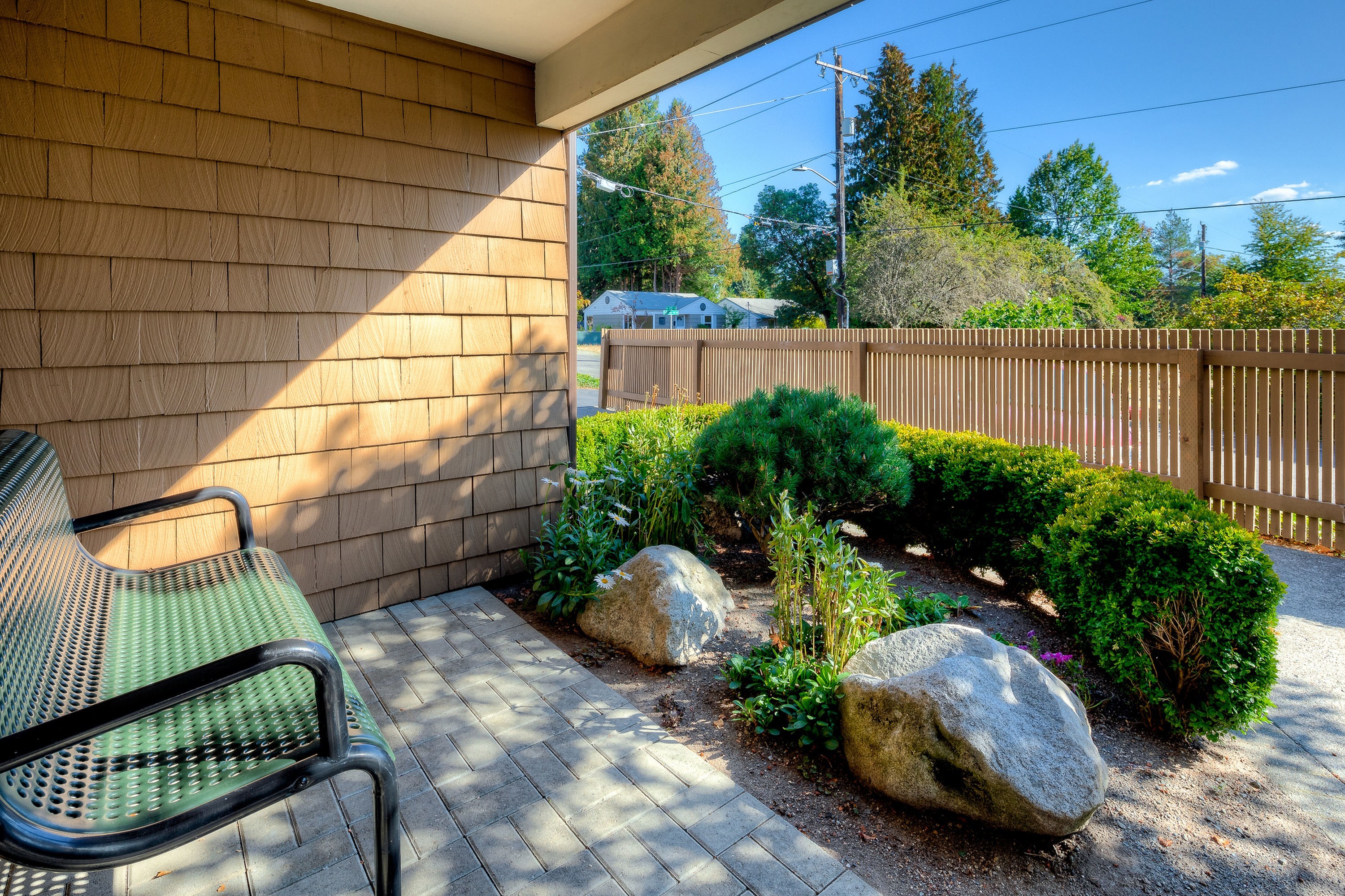 Well Maintained Landscaping
