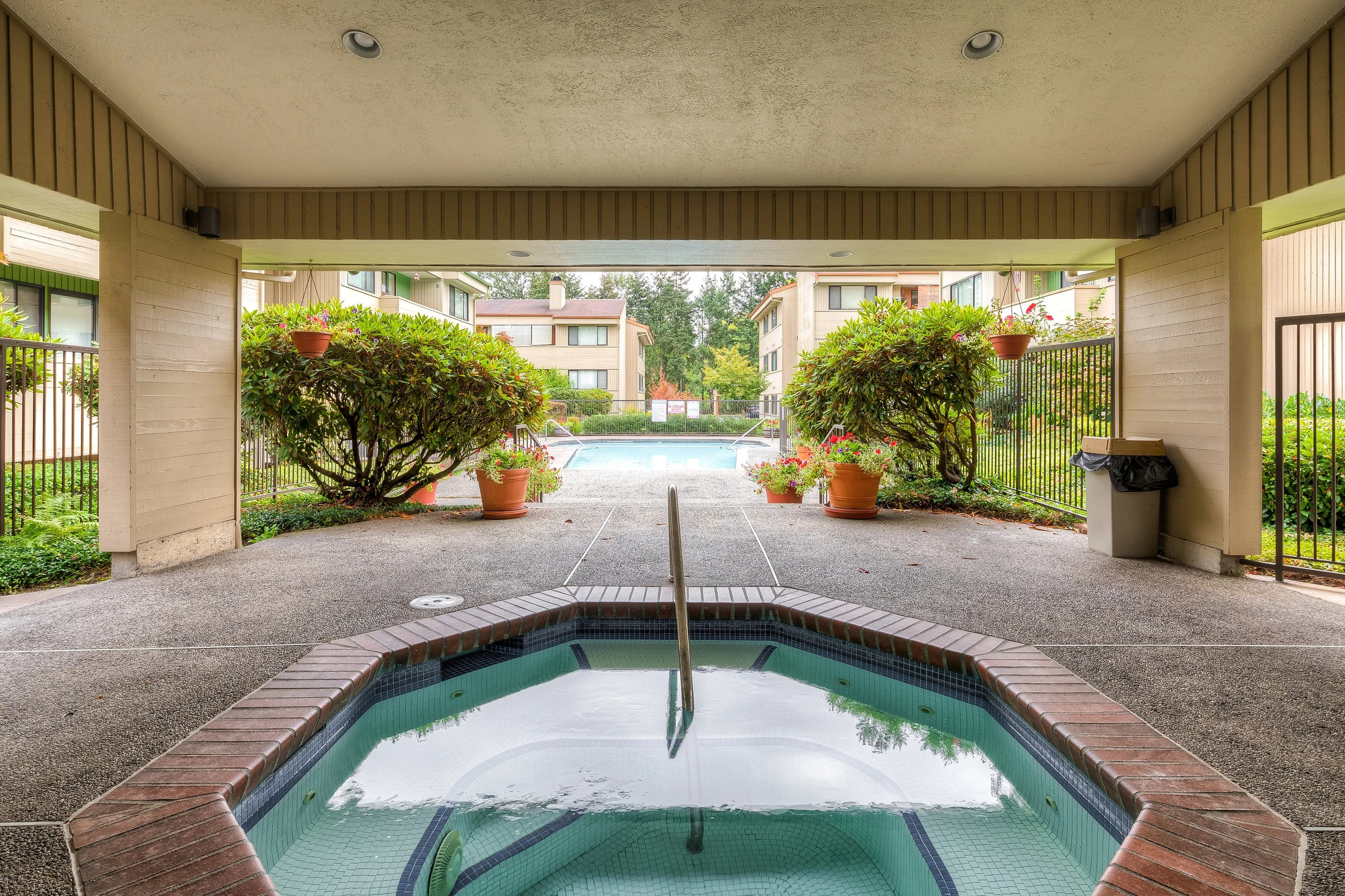 Resident Hot Tub