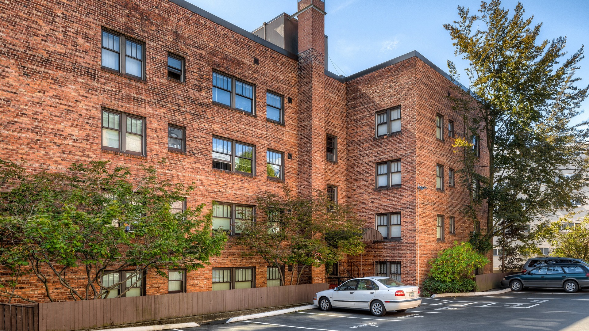 Exterior of Apartment Building