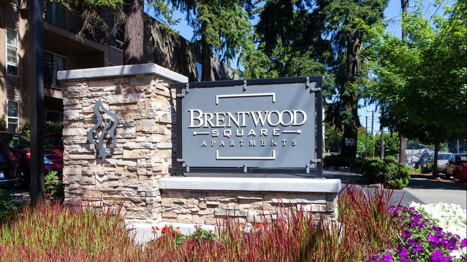 Monument sign